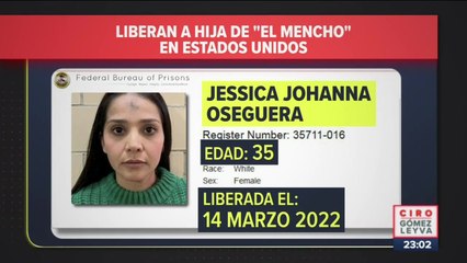 Liberan a hija de "El Mencho" en Estados Unidos