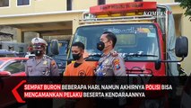 Terekam CCTV, Truk Tabrak Lari Pemotor Hingga Tewas di Blitar