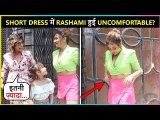 Rashami Desai Adjusts Her Short Dress, Neha Bhasin Calls Her Bold