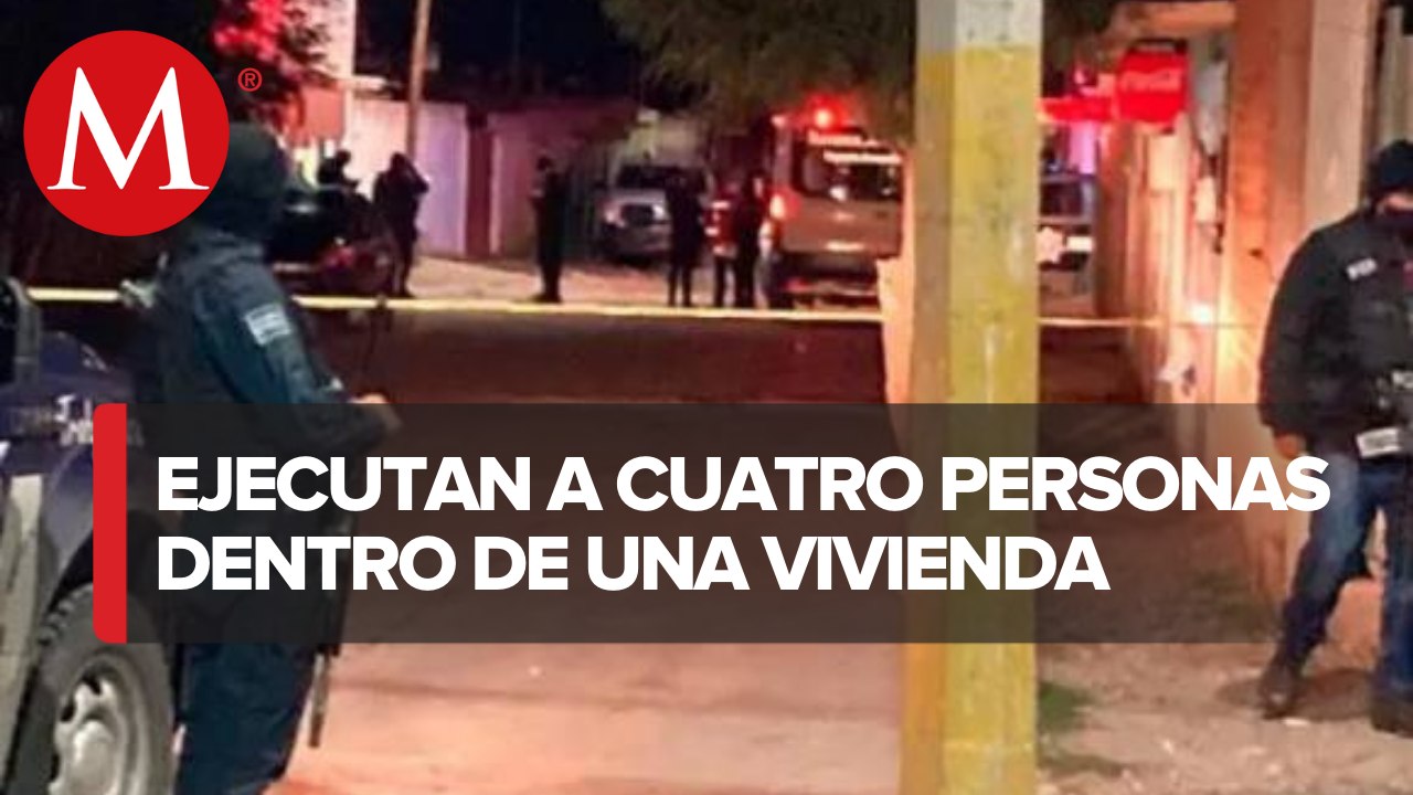 Comando irrumpe casa en Fresnillo y asesina a cuatro