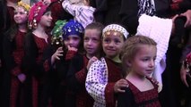 Filistinli çocuklar, işgal altındaki Doğu Kudüs'te ramazan feneri etkinliğiyle eğlendi