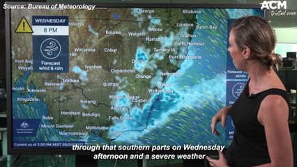 Télécharger la video: Heavy rainfall, likely flooding for central and south coast of NSW - Bureau of Meteorology Severe Weather Update | April 5, 2022 | ACM