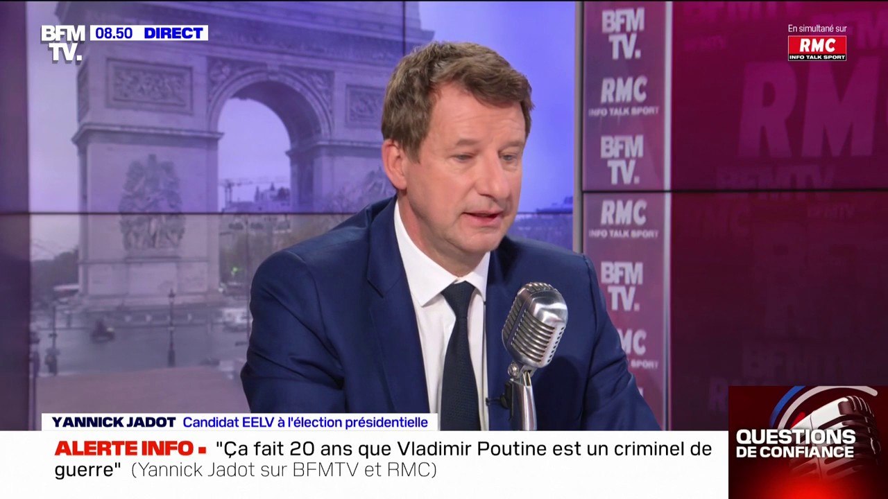 Pour Yannick Jadot, les policiers "n'ont pas les moyens d'enquêter, n'ont pas les moyens d'être sur la voie publique"