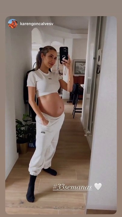 Karen Goncalves, la compagne d'Enzo Zidane.