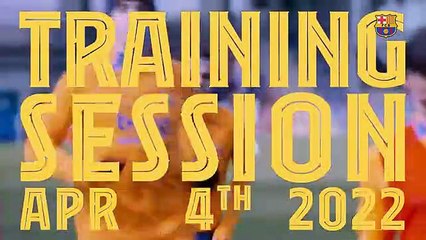 El Barça ya entrena pensando en el Eintracht Frankfurt / FCB