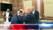 بالفيديو.. عبد ربه منصور هادي يستقبل رئيس وأعضاء المجلس الرئاسي اليمني