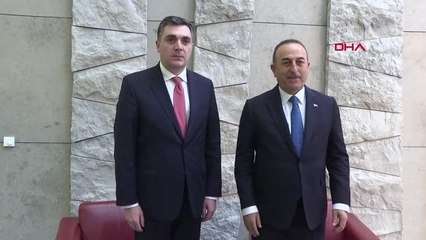 Son dakika haberi... Bakan Çavuşoğlu, Gürcistan Dışişleri Bakanı Darchiashvili ile görüştü