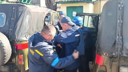 ZAPORİJYA - Ukrayna'nın gizli kahramanı "Usta" mayın temizleme çalışmalarına katıldı