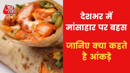 What percentage of people consume non-veg in India, know