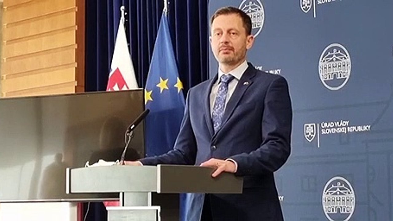 ZÁZNAM: Premiér: SR podporuje vytvorenie tribunálu na potrestanie zločincov na Ukrajine