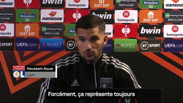 Houssem Aouar : “C'est toujours beau de jouer ce genre de match