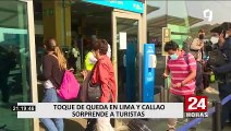 Toque de queda en Lima y Callao sorprendió a turistas extranjeros