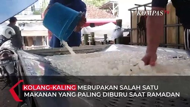 Bulan Ramadan, Perajin Kolang-Kaling Banjir Pesanan!
