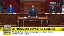 François Hollande devant les Parlementaires