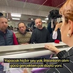 Esnaf: Haftalık 2 kilo et alan bir aile şu an 750 grama düştü, biz de yiyemiyoruz