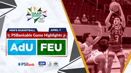 FEU vs. Adamson highlights | UAAP Season 84 Men's Basketball