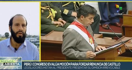 Legisladora de Perú presentará nueva moción de renuncia presidencial