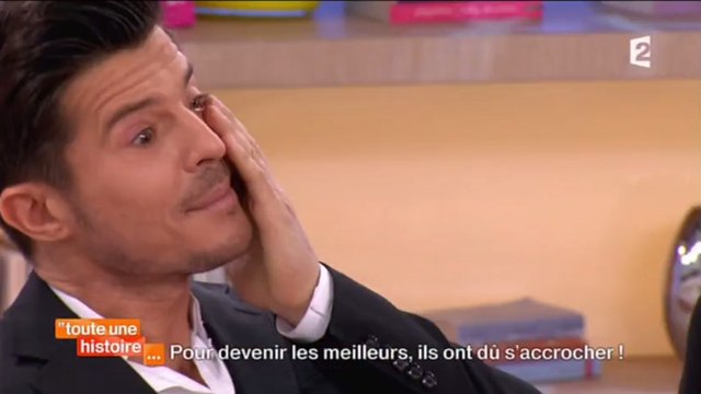 Vincent Niclo ému aux larmes par sa maman dans Toute une histoire