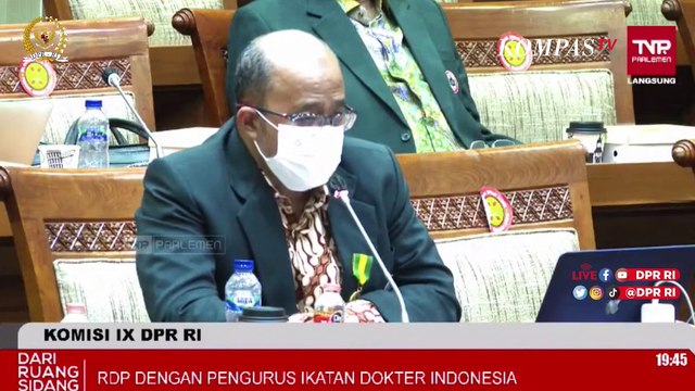 IDI Minta DPR Tak Ikut Campur Soal Pemecatan Terawan