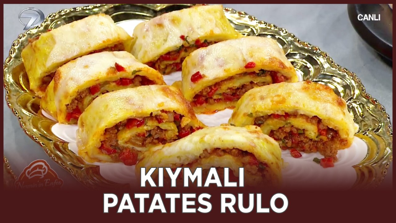 Muhteşem Tat Kıymalı Patates Rulo Tarifi