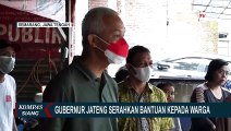 Gubernur Jateng Ganjar Pranowo Terjang Banjir dan Hujan untuk Salurkan Bantuan Kepada Warga