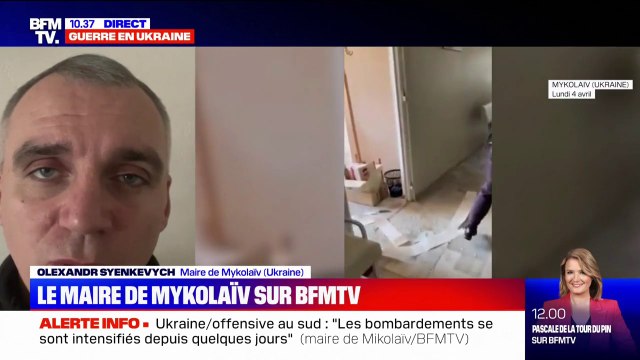 Guerre en Ukraine: le maire de Mykolaïv évoque des bombardements trois fois par jour au moins, avec plus de missiles sur sa ville