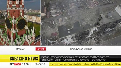 In full Putin makes statement on Ukraine invasion