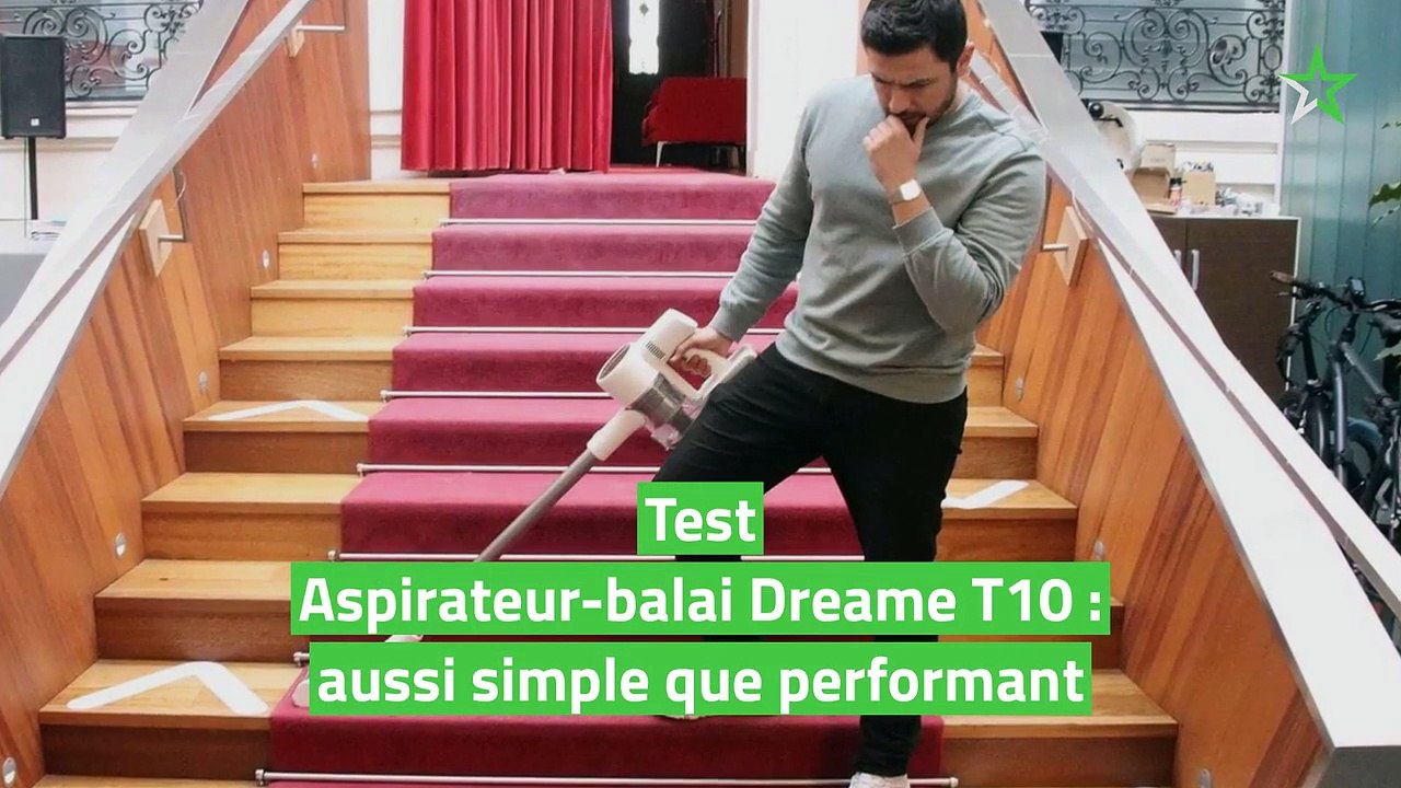 Test Aspirateur-balai Dreame T10 : aussi simple que performant