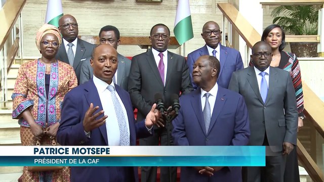 Can 2023 : après son audience avec le Chef de l’Etat, Patrice Motsepe se dit rassuré par l’Etat d’avancement des travaux des infrastructures