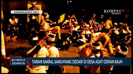 Tarian Sakral Sanghyang Dedari