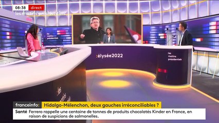 Anne Hidalgo dénonce "l'impasse" Mélenchon, "le libéralisme inhumain" de Macron et "le chaos de l'extrême droite"
