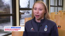 Rassemblement délégation Annecy - 18 mars 2022 - Interview de Kseniya Moustafaeva, membre de la commission des athlètes du CNOSF