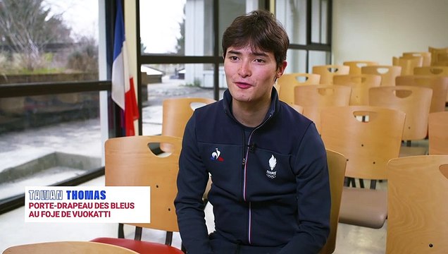 Rassemblement Délégation Annecy - 18 mars 2022 - Interview Tawan Thomas, porte-drapeau au FOJE de Vuokatti