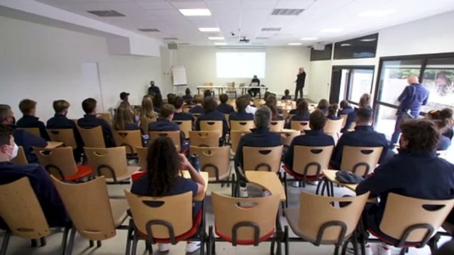 Rassemblement délégation Annecy - 18 mars 2022 - Interview de Brigitte Henriques