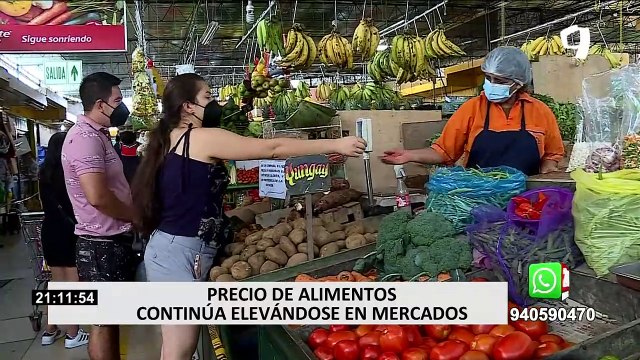 Paro de transportistas: precios de frutas y verduras continúan por las nubes en mercados de Lima