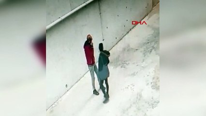 Sizin aşkınız kalbiniz batsın! Sevgili çift el ele tutuşarak bakın ne yaptı