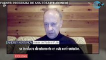‘El programa de Ana Rosa’ consigue hablar en exclusiva con Andrey Kortunov, el asesor rebelde de Putin