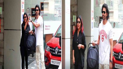 Debina Bonnerjee और  Gurmeet Chaudhary डिलीवरी के बाद Baby संग इस तरह नजर आए, देखे वीडियो | FilmBeat