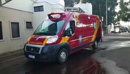 Homem de 42 anos fica ferido ao tentar separar briga de cães no Brasmadeira