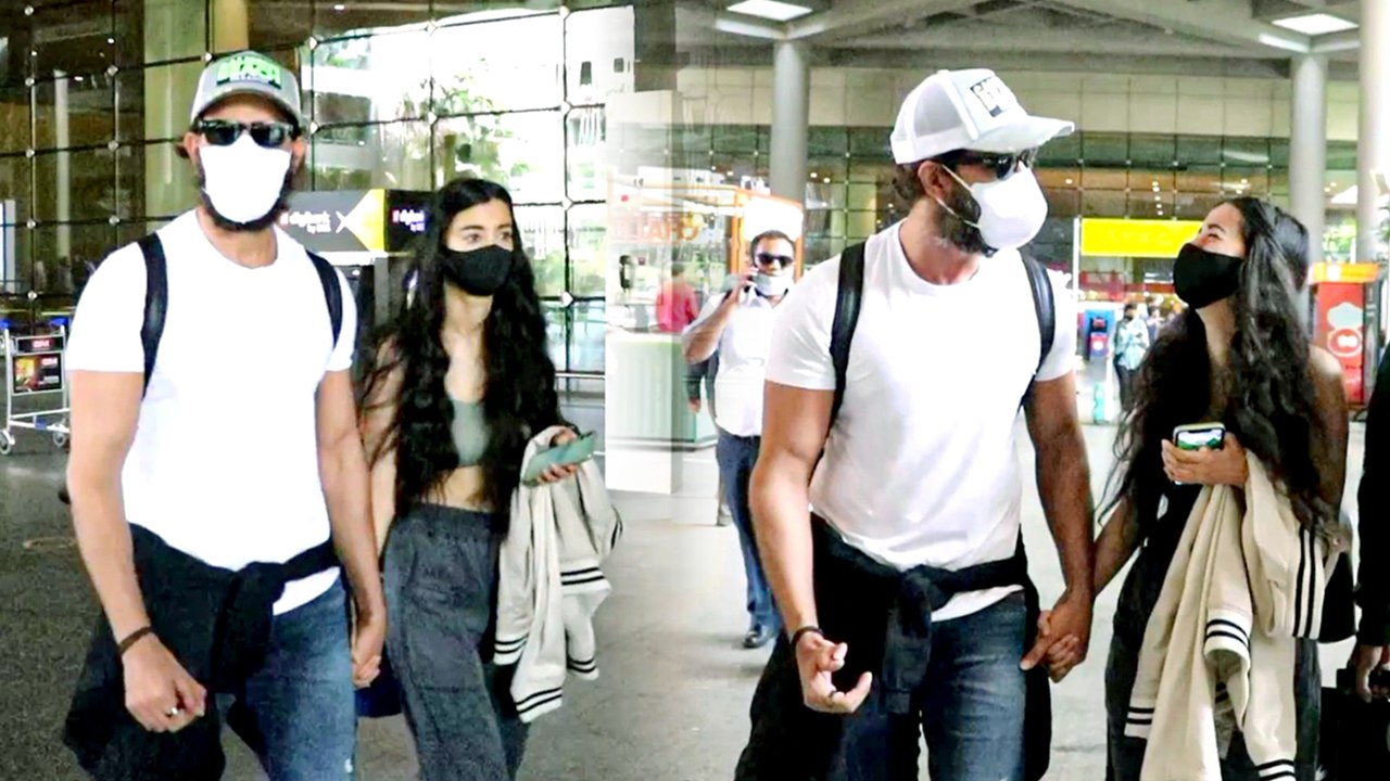 Hrithik Roshan-Saba Azad Confirm Their Relationship By Holding Hands At Airport