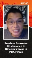 Peerless Brownlee tilts balance in Ginebra's favor in PBA Finals #shorts