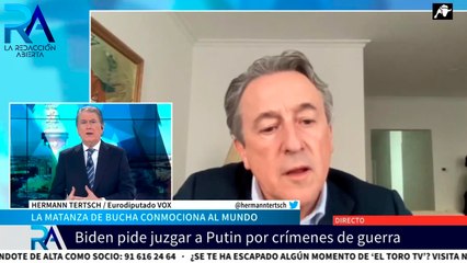 Hermann Tertsch sin pelos en la lengua: 'Zelenski le ha ganado el pulso al Putin'