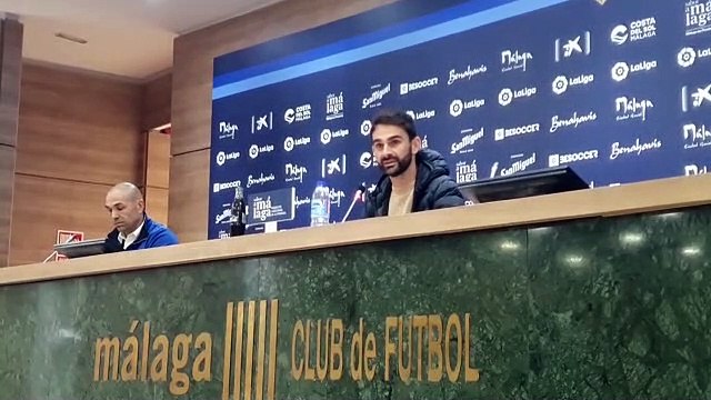 Presentación de Adrián López como nuevo refuerzo del Málaga CF