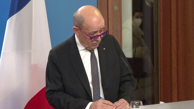 Jean-Yves Le Drian: Le nouveau paquet de sanctions contre la Russie devra intégrer le pétrole et le charbon