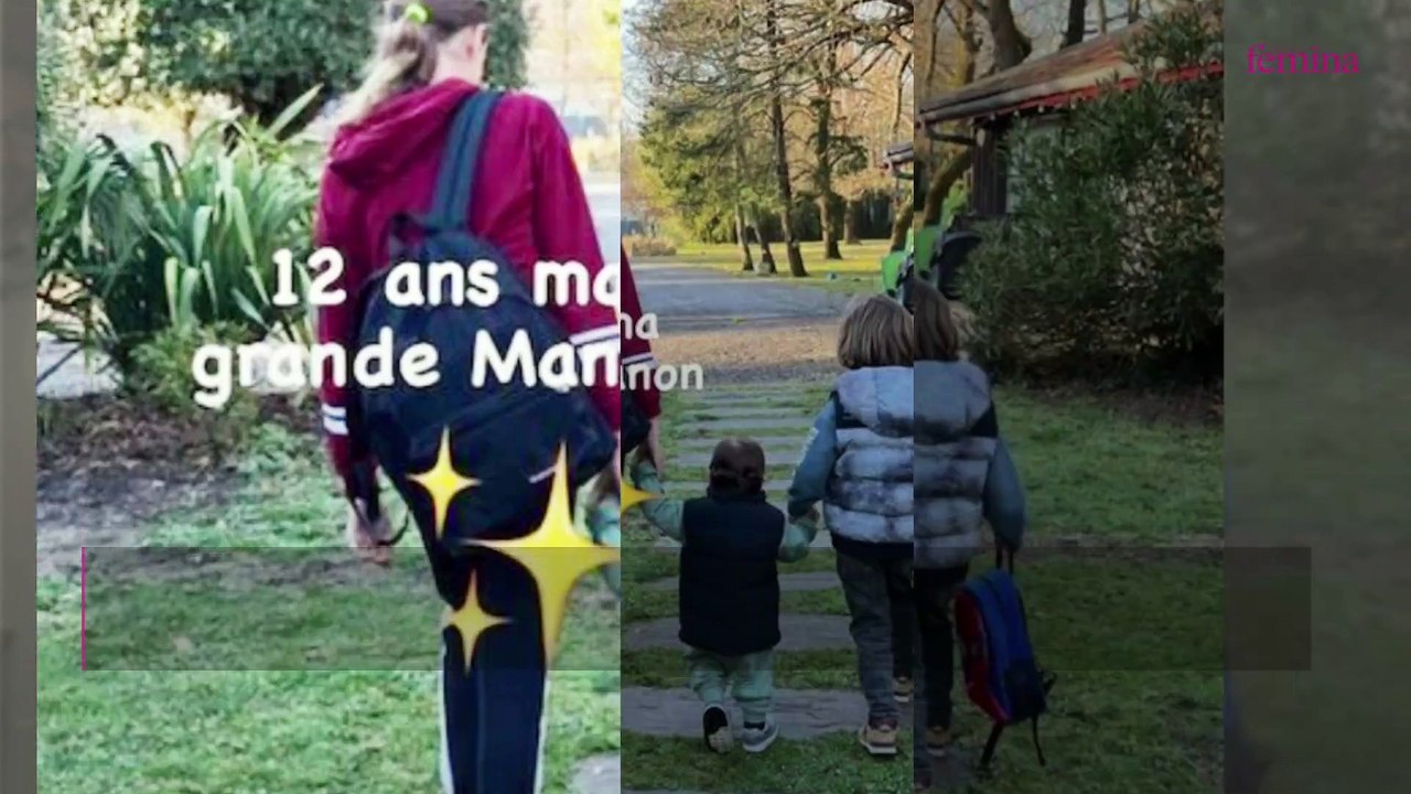 Laure Manaudou dévoile une rare photo de ses 3 enfants