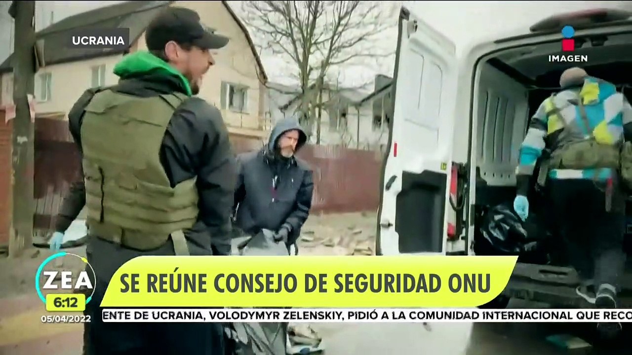 Volodímir Zelenski denuncia que Rusia está cometiendo un genocidio