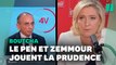 Marine Le Pen et Éric Zemmour restent 