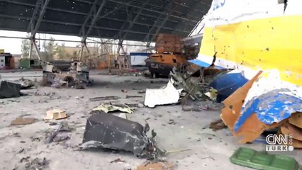 İşte Rusya'nın vurduğu dünyanın en büyük uçağı