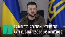 EN DIRECTO: Zelenski interviene ante el Congreso de los Diputados