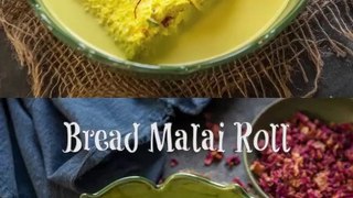 Bread Malai Roll